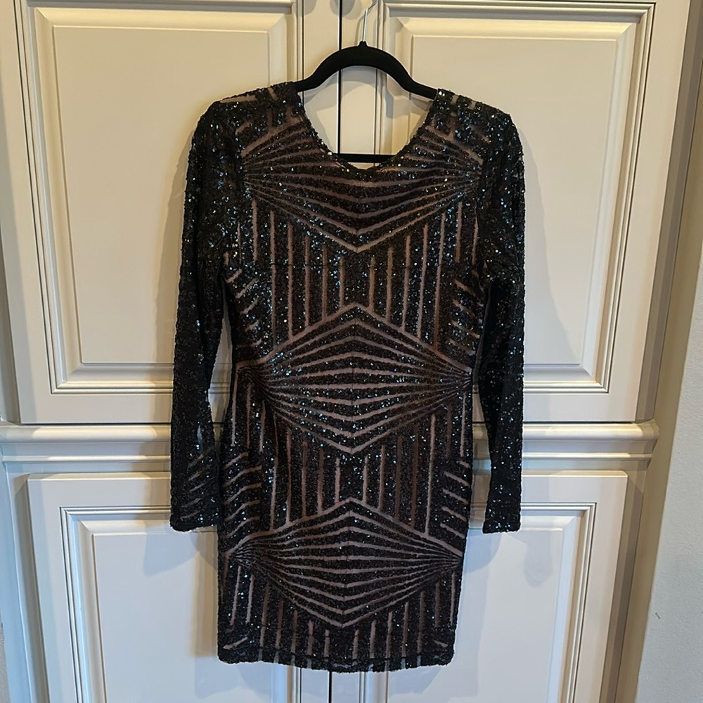 Gatsby/Holiday Cocktail Dress with plunging back!